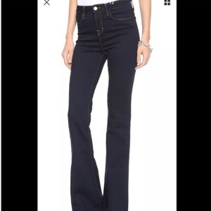 J BRAND The Doll in 222 IND Wide Leg Blue Jeans Size 27 Inseam 28"